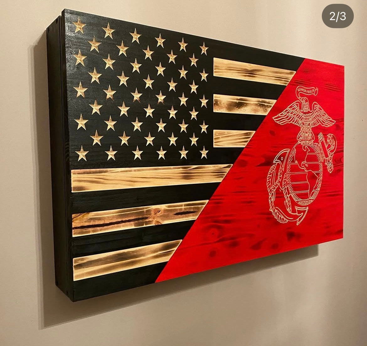 GUN Concealment Case Custom – Handcrafted Patriot Series 32”