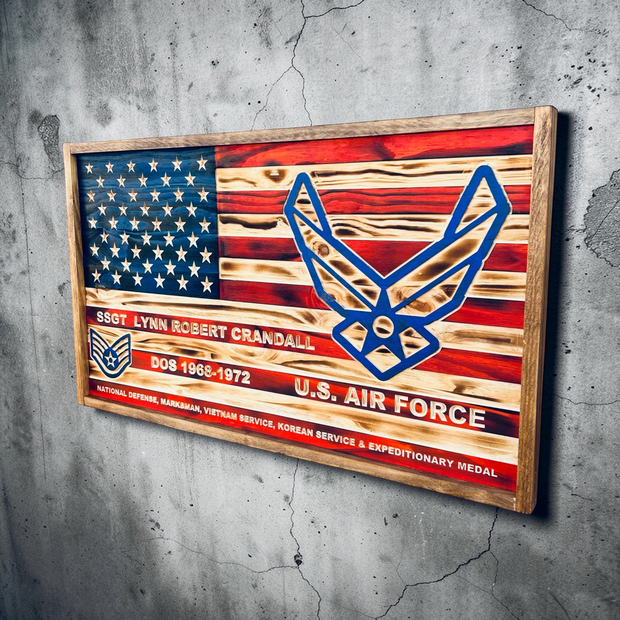 AIR FORCE FLAG 32' CUSTOM