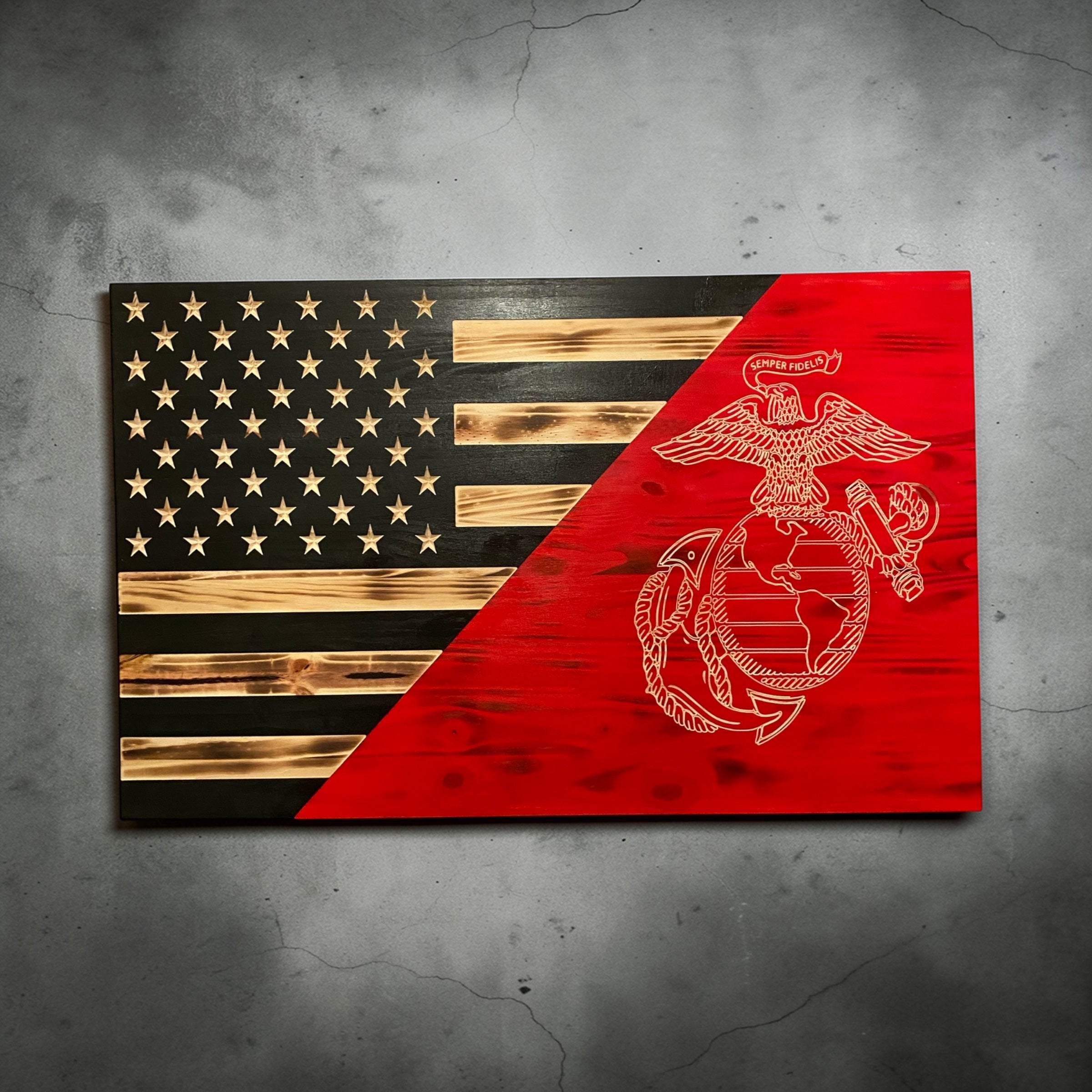 USMC FLAG 32”
