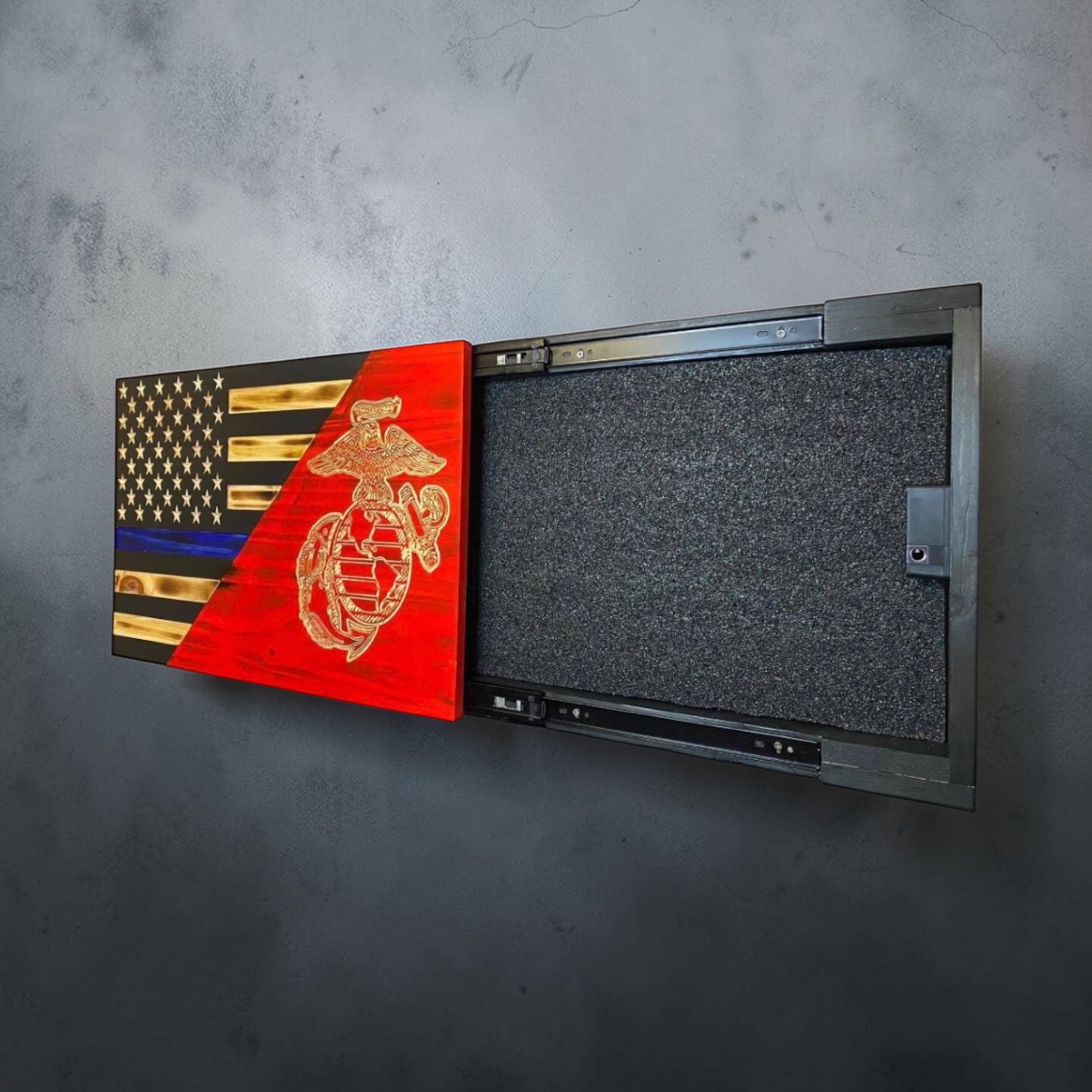 GUN Concealment Case Custom – Handcrafted Patriot Series 24"