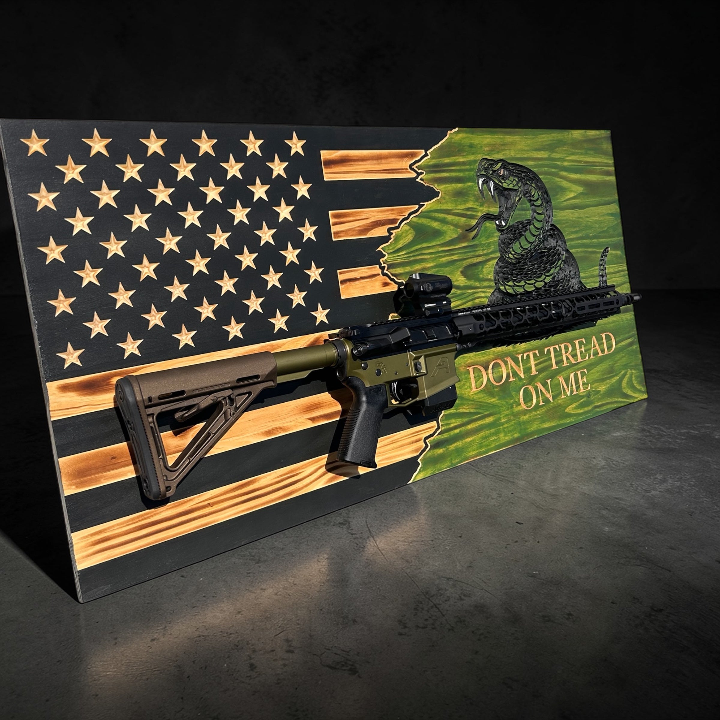 AR-15 MOUNTED FLAGS 42"