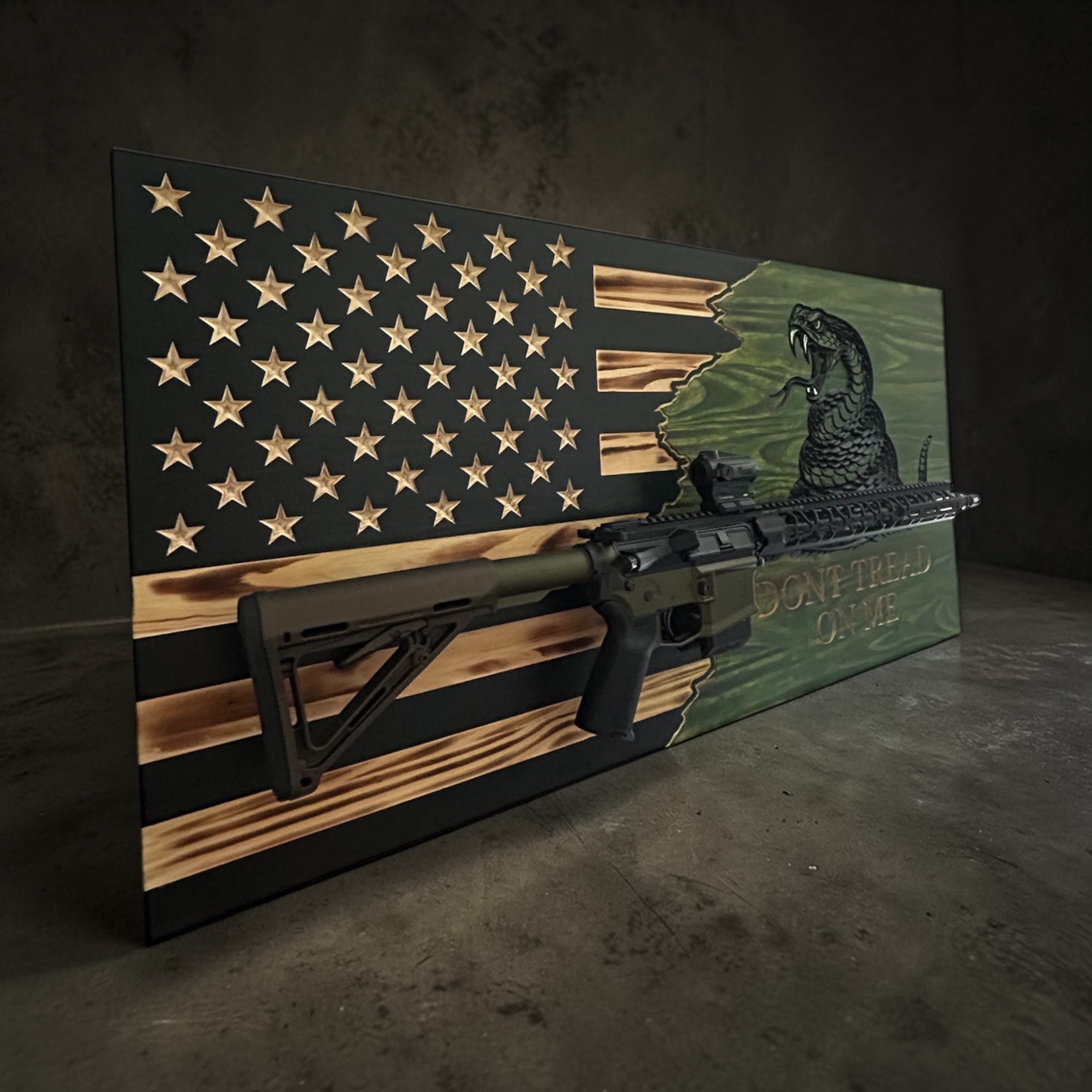 AR-15 MOUNTED FLAGS 42"