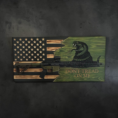 AR-15 MOUNTED FLAGS 42"