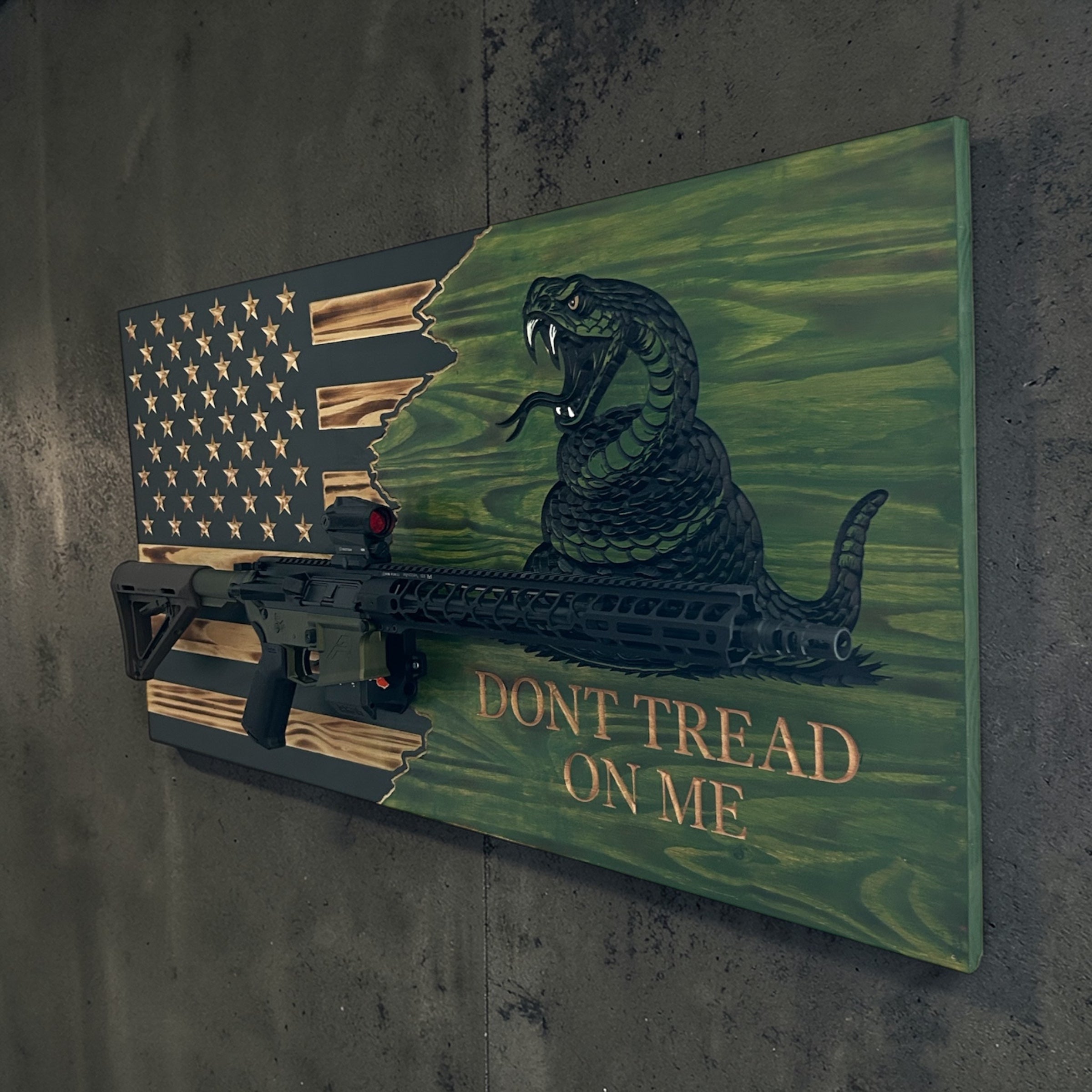 AR-15 MOUNTED FLAGS 42"