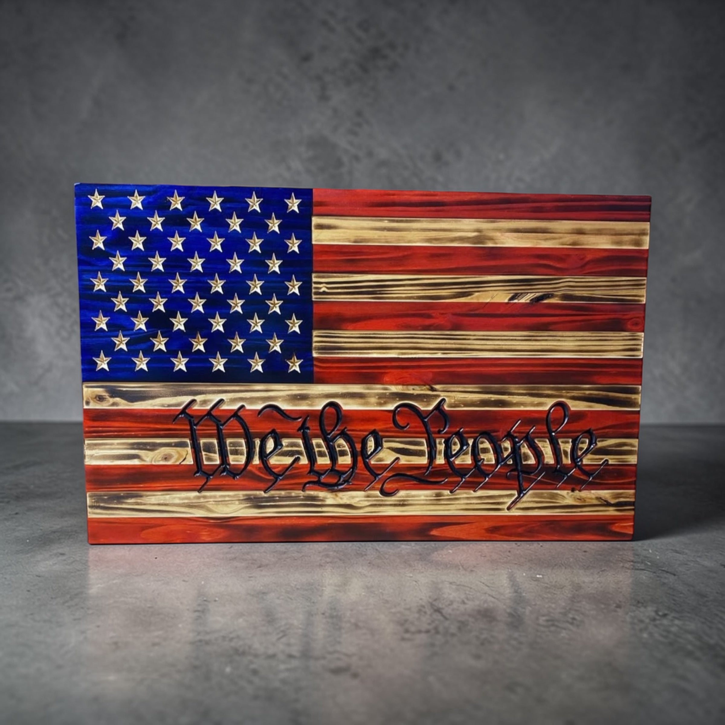 We the people American Flag 32”