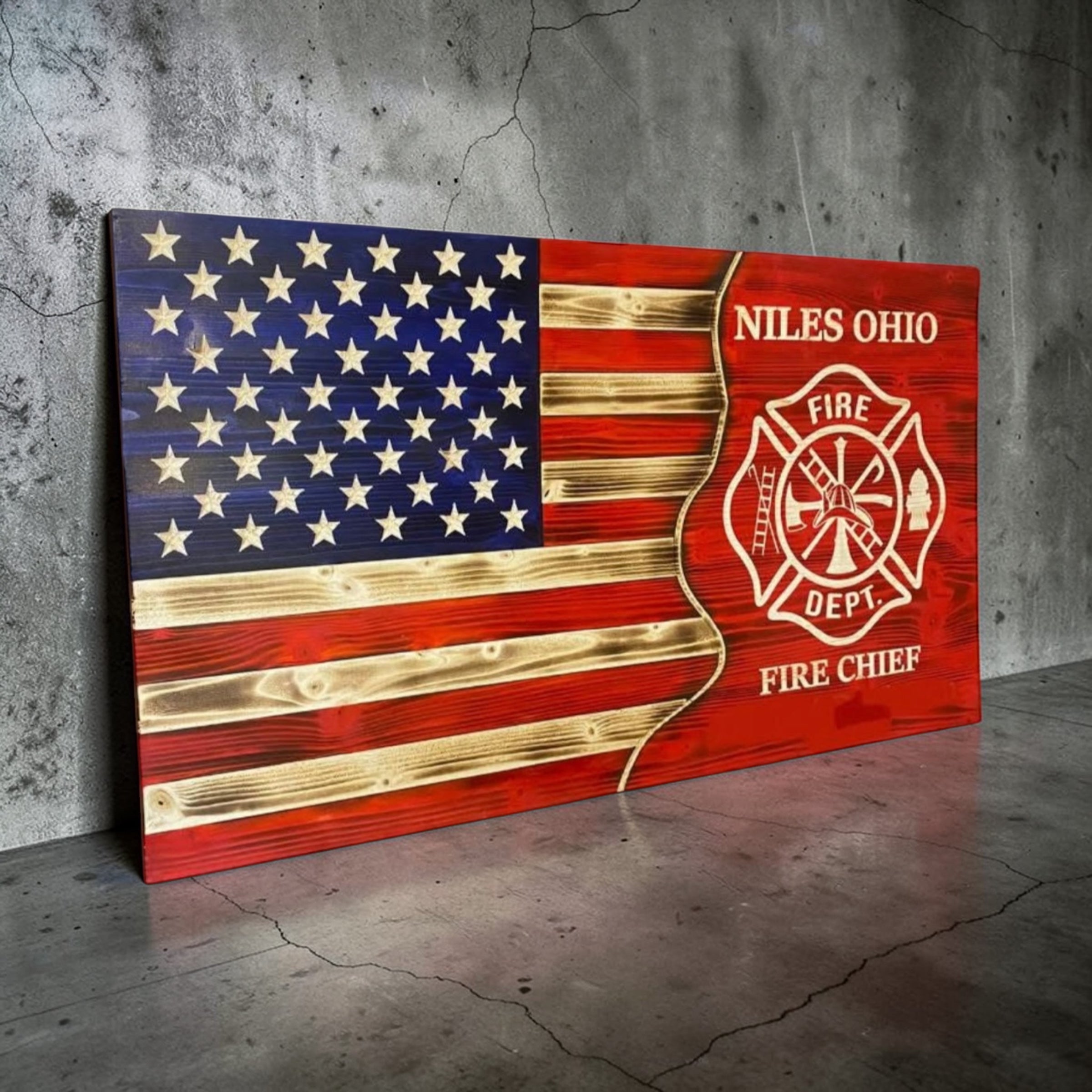 Firemen flag 32”